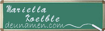 Mariella Koelble Visitenkarte